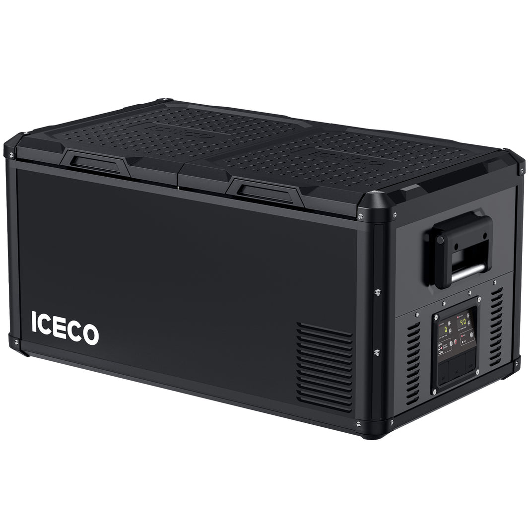 VL90ProD Dual Zone RV 12 volt Fridge Plug in Cooler | ICECO | 90 LT — photo 1