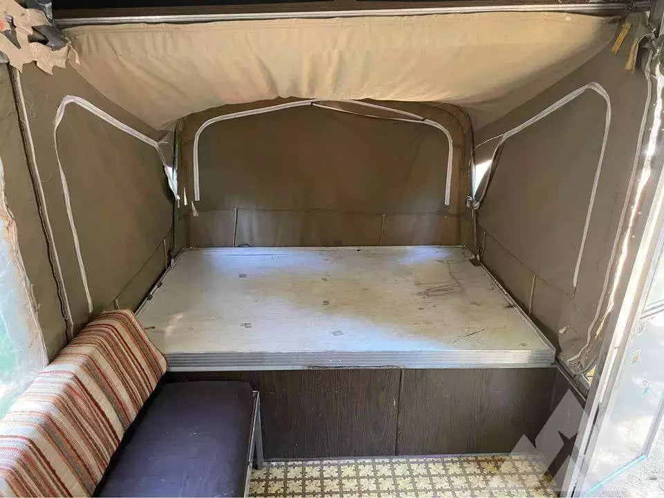 1974 Coleman patriot pop up trailer — used overland trailer for sale in Grass Valley, CA (photo 2) — photo 2