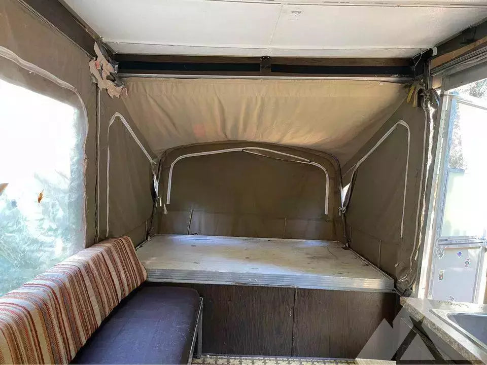 1974 Coleman patriot pop up trailer — used overland trailer for sale in Grass Valley, CA (photo 5) — photo 5