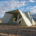 10'x14' Canvas Tent with Front Vestibule