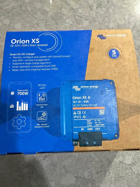 Victron Energy Orion XS 12-12V 50A Smart DC-DC Charger