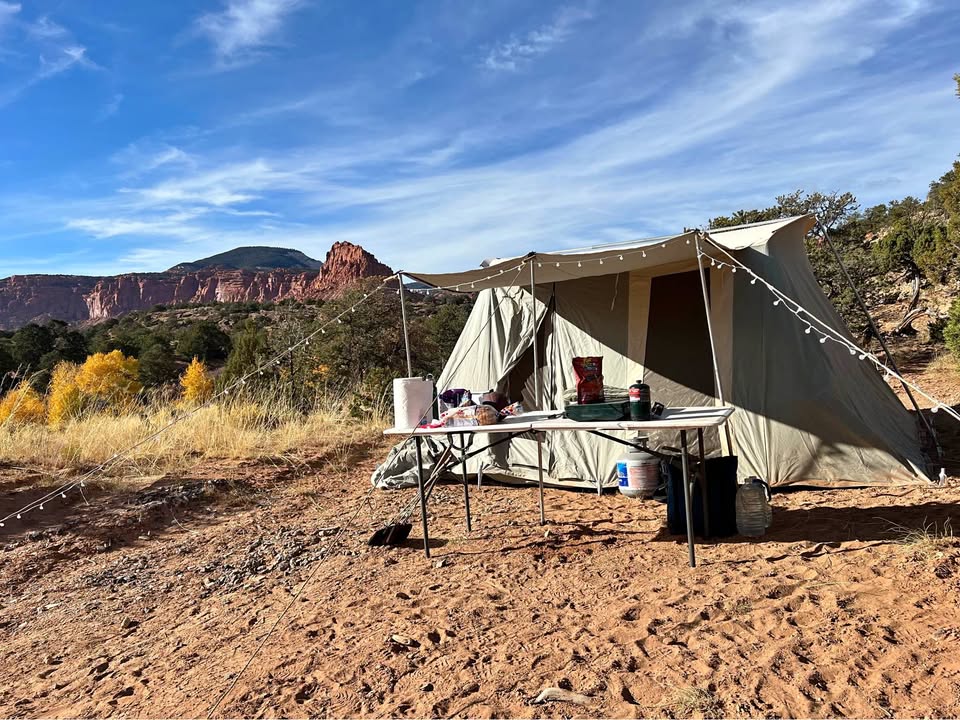 Springbar Canvas Tent with Poles in Salt Lake City, UT (photo 1) — photo 1