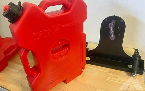 2 Brand New 2 1/2 Gallon Rotopax with mounting kit