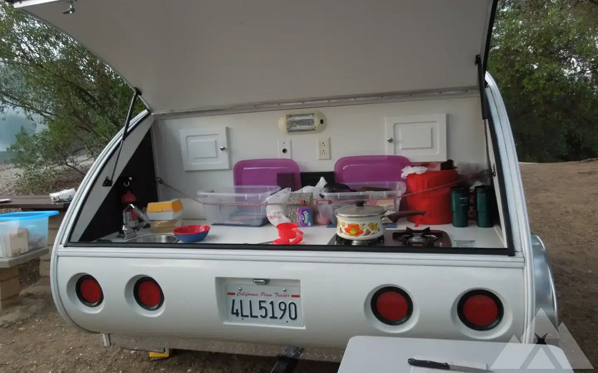 2011 Little Guy 6-Wide Teardrop Trailer — used overland trailer for sale in Brea, CA (photo 2) — photo 2