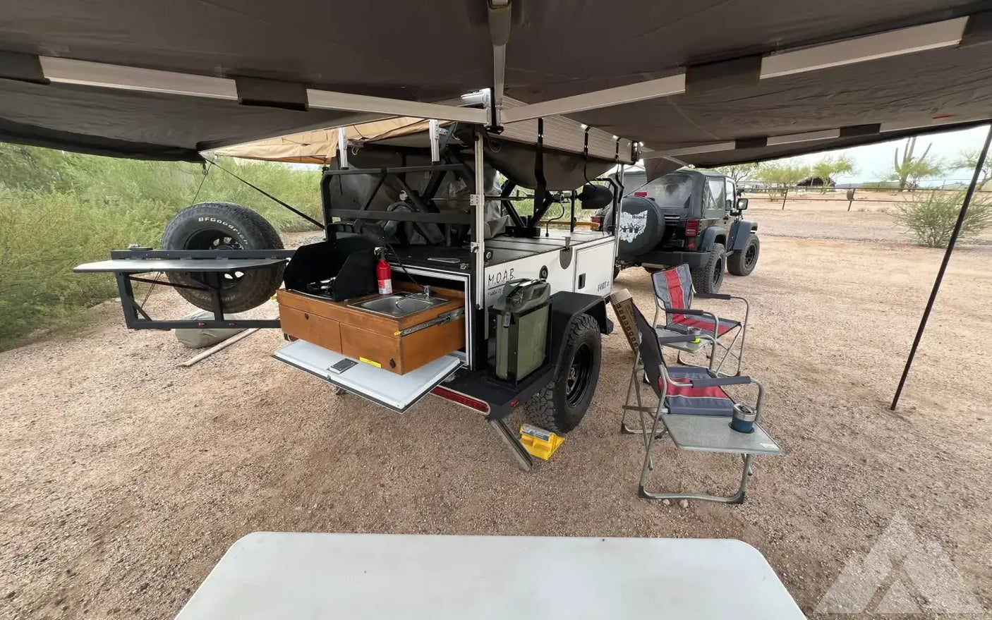 2016 M.O.A.B. Fort XL Overland Trailer — used overland trailer for sale in Phoenix, AZ (photo 8)