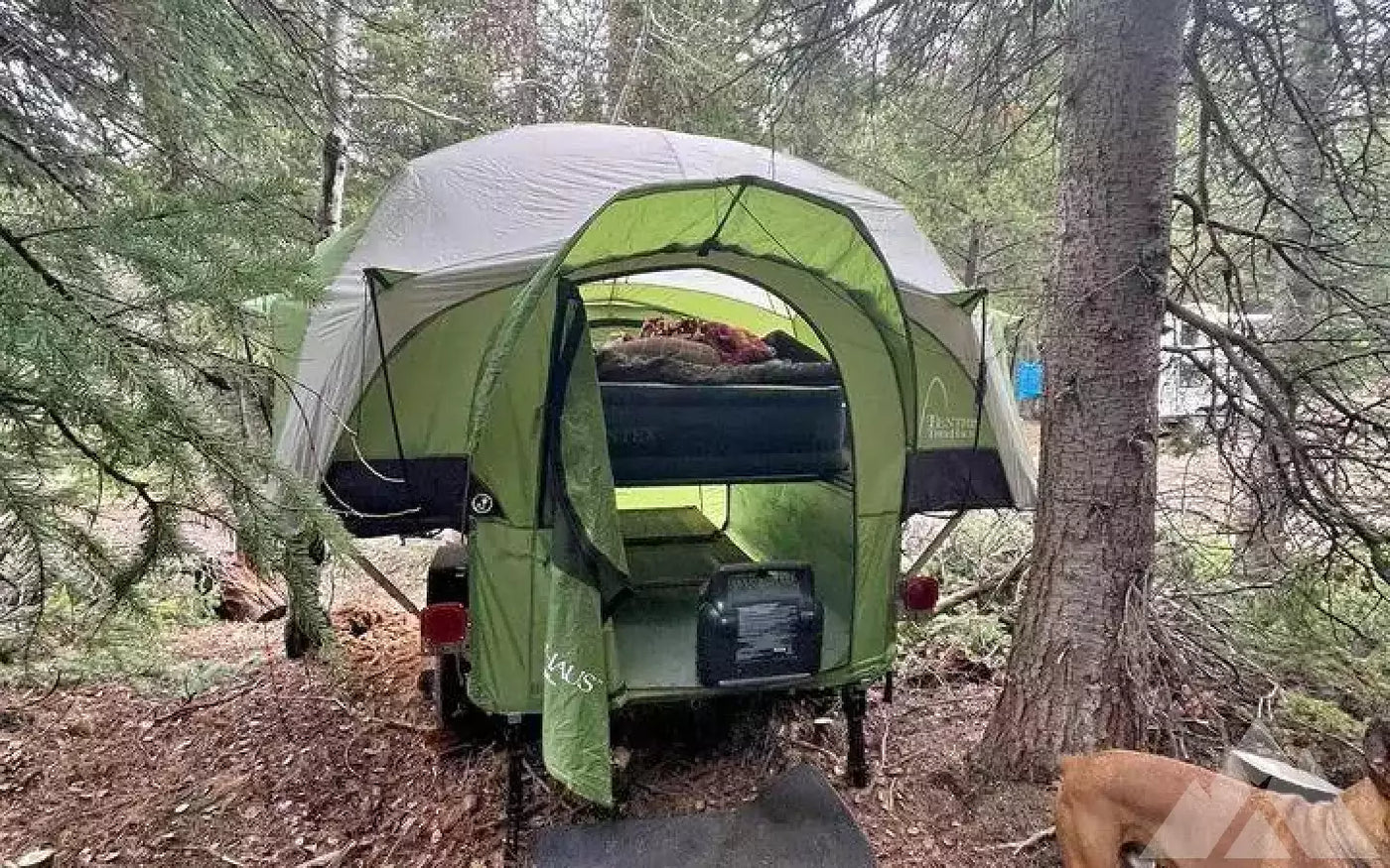 2017 Let's go aero little giant treehaus — used overland trailer for sale in Fort Collins, CO (photo 4) — photo 4