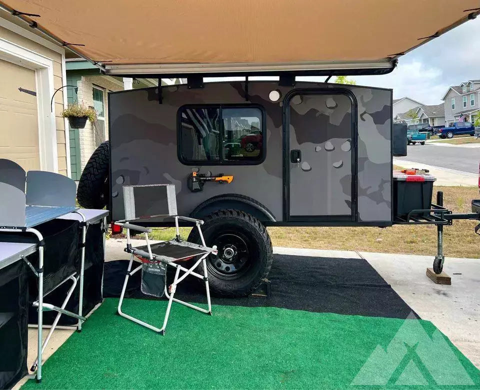 2018 Runaway cool camp "coyote" camper trailer tea — used overland trailer for sale in New Braunfels, TX (photo 3)