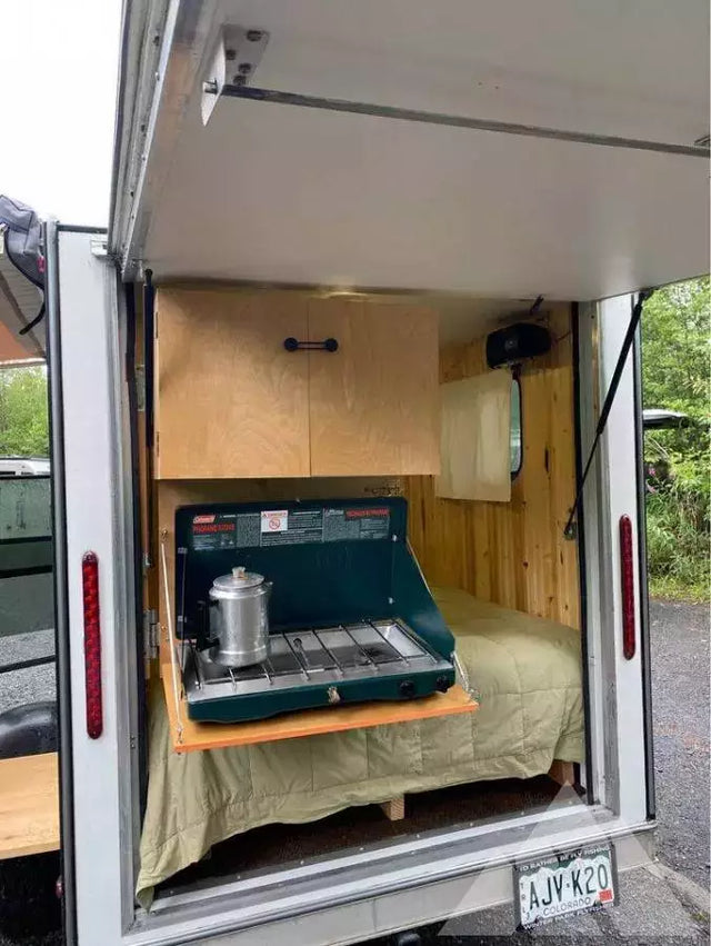 2019 Custom built square drop camper — photo 3