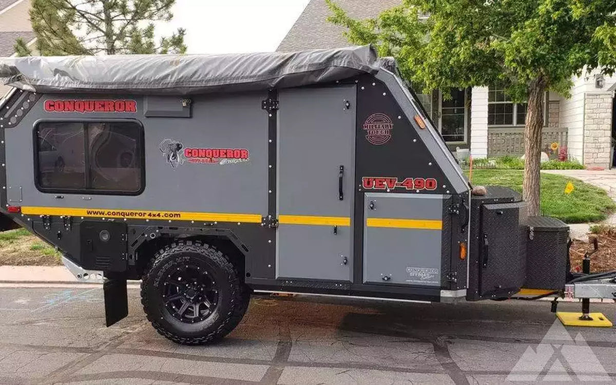 2021 Conqueror uev-490 platinum edition — used overland trailer for sale in Colorado Springs, CO (photo 2) — photo 2