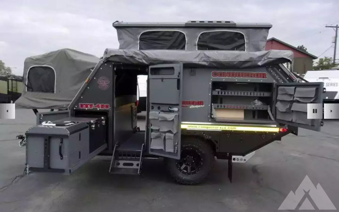 2021 Conqueror uev-490 platinum edition — used overland trailer for sale in Colorado Springs, CO (photo 4) — photo 4