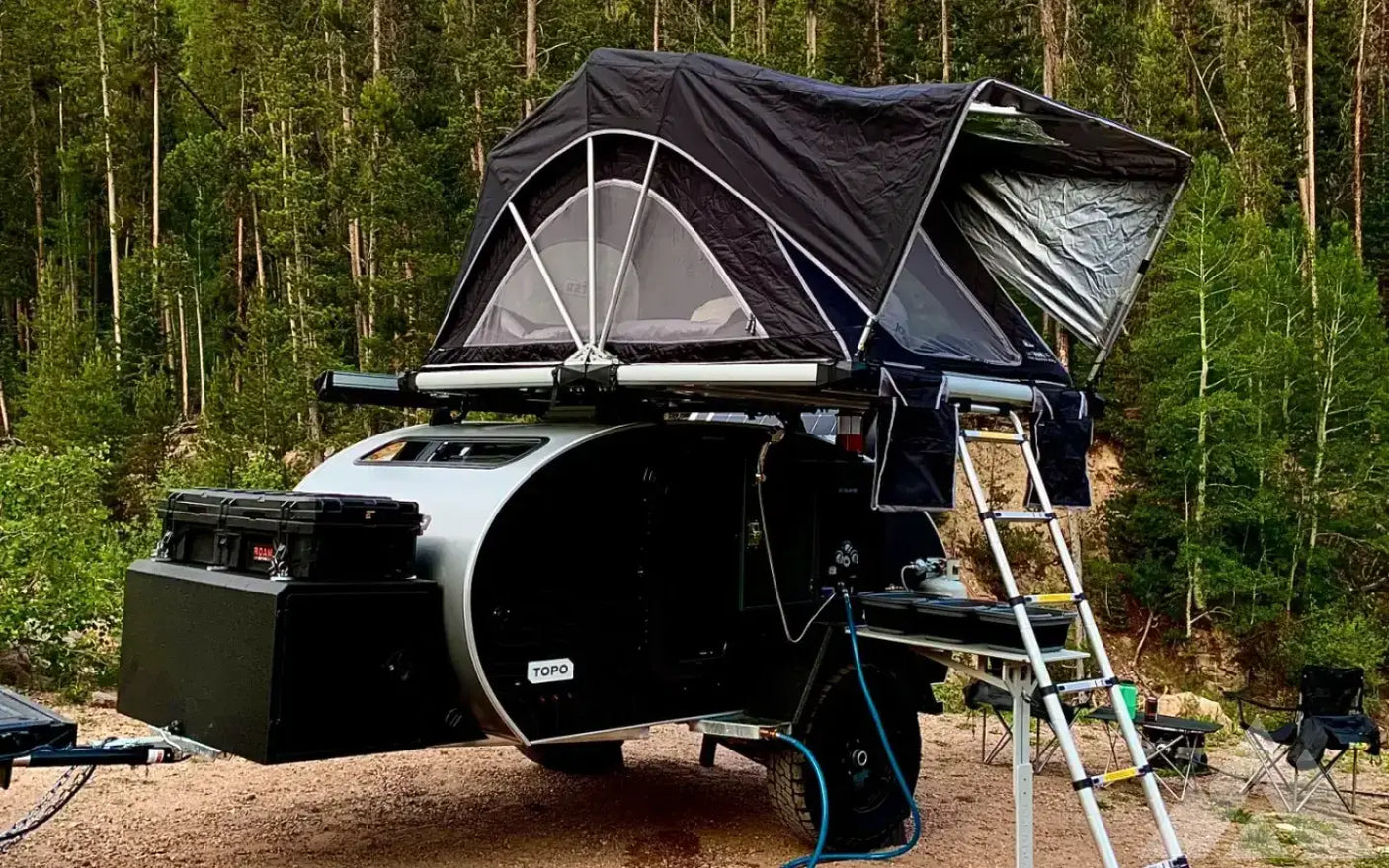 2021 Escapod Original Topo Series Teardrop Camper — used overland trailer for sale in Fort Collins, CO (photo 2)
