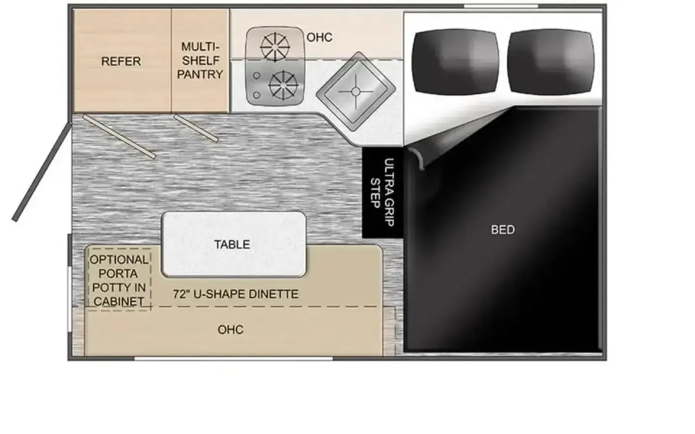 2021 Travel Lite 625SL Super Lite truck camper — used for sale in Salt Lake City, UT (photo 9) — photo 9