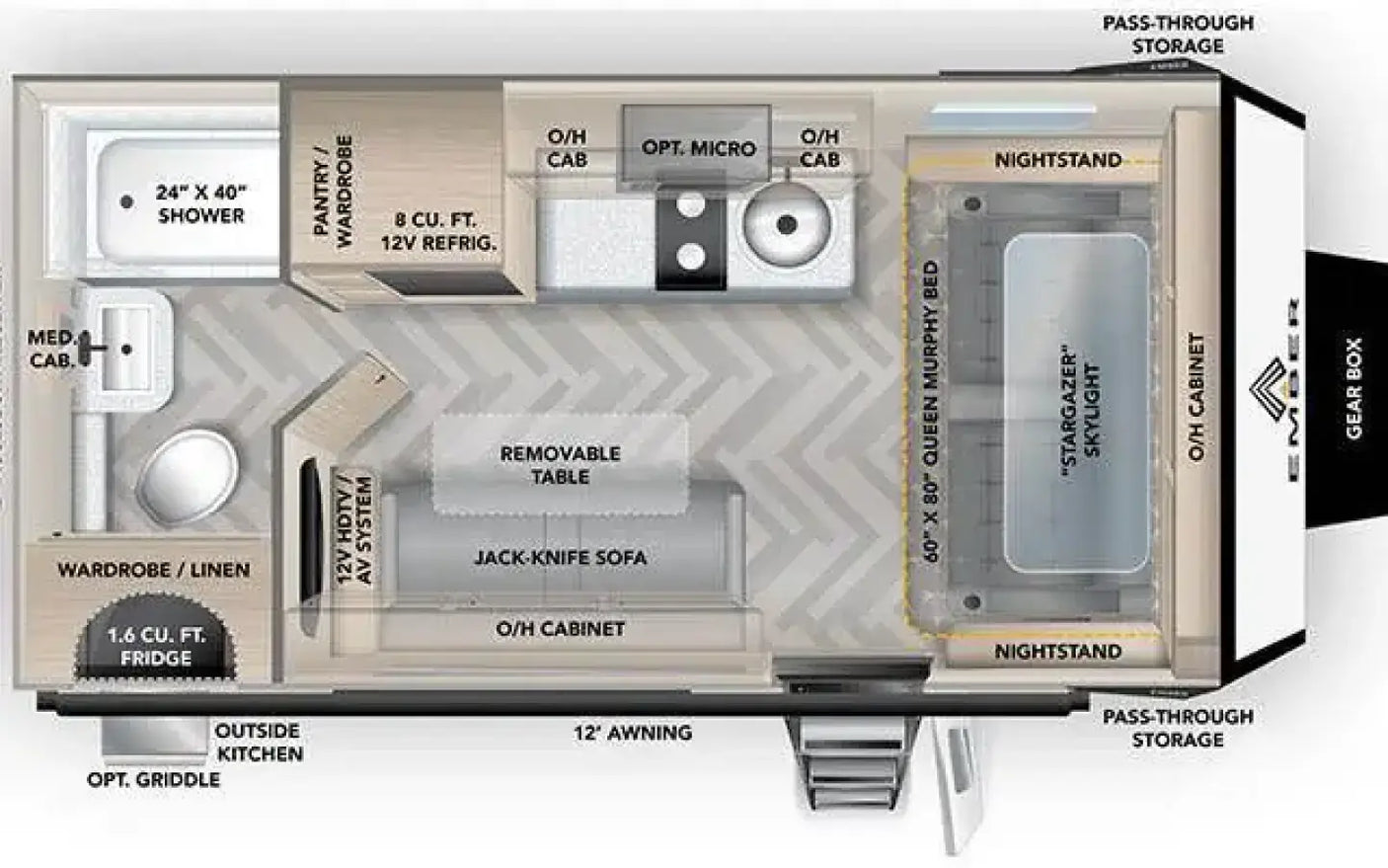 2022 20’ Ember travel trailer — used overland trailer for sale in Lakewood, CO (photo 5)