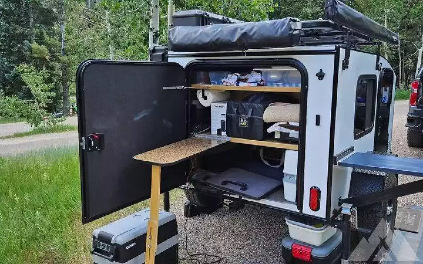 2022 Hiker 5x8 mid range — used overland trailer for sale in Las Vegas, NV (photo 4)