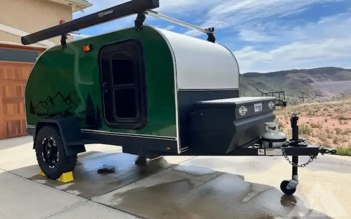 2022 OK Schooner cs 5x10 — used overland trailer for sale in Loveland, CO (photo 3)