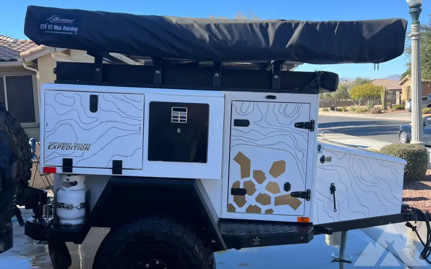 2022 Turtleback Expedition (Lowered price) — used overland trailer for sale in Litchfield Park, AZ (photo 2) — photo 2