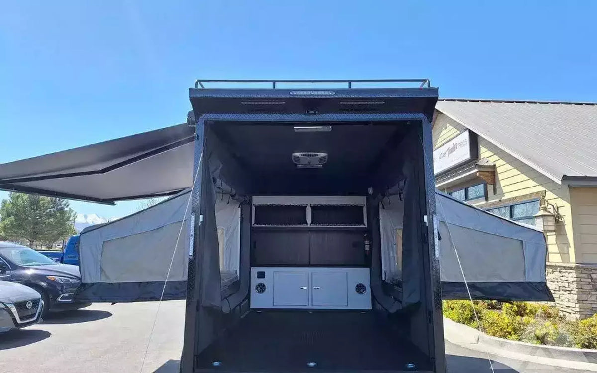 2025 RAYNGER 7x13 off road toy hauler camper — new overland trailer for sale in Draper, UT (photo 3) — photo 3
