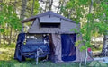 23 zero rooftop tent and trailer