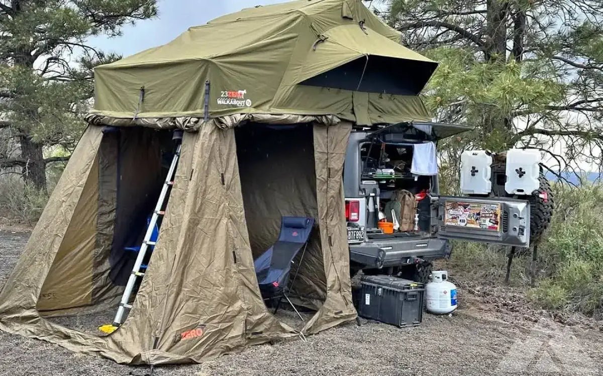 23 Zero Rooftop Tent Walkabout 72 - 4 season — used rooftop tents for sale (photo 3) — photo 3
