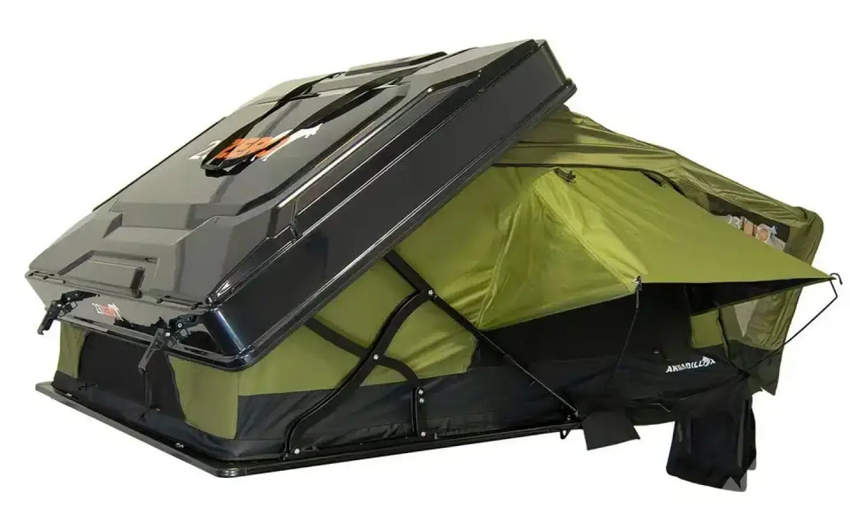 23Zero Hardshell Rooftop Tent & Tacoma Bed Rac — used rooftop tents for sale — photo 1