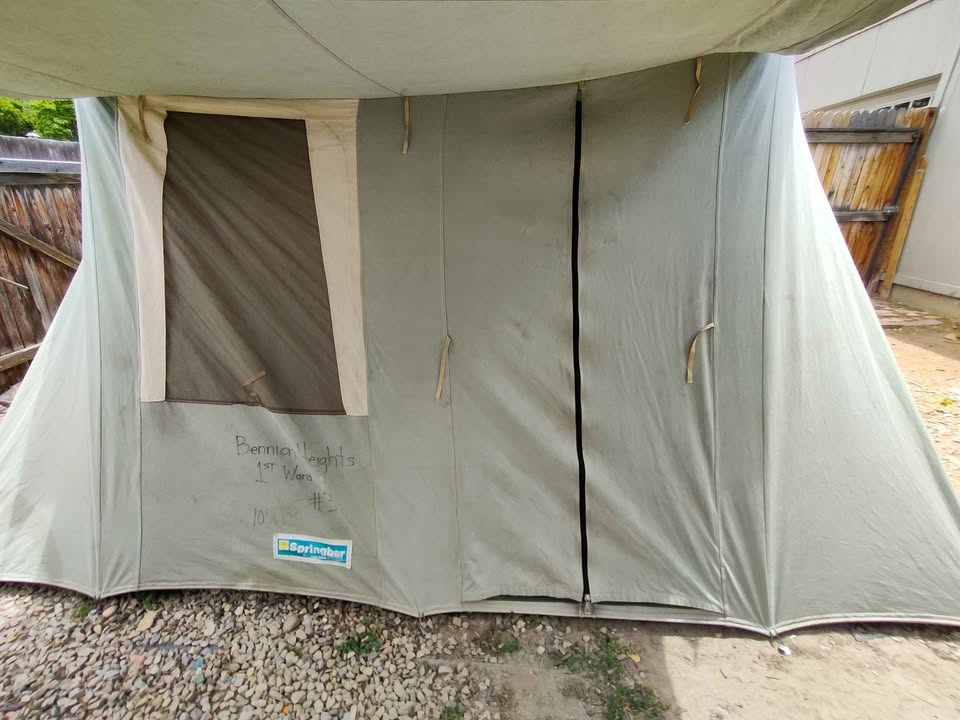 Springbar 8 man (10×14) family camper canvas tent in Salt Lake City, UT (photo 2) — photo 2