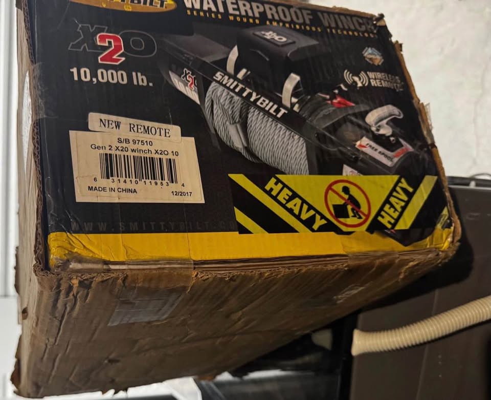 Smittybilt X2O 10k Winch - Wireless Remote - Never Mounted box is sealed in Los Angeles, CA (photo 2) — photo 2