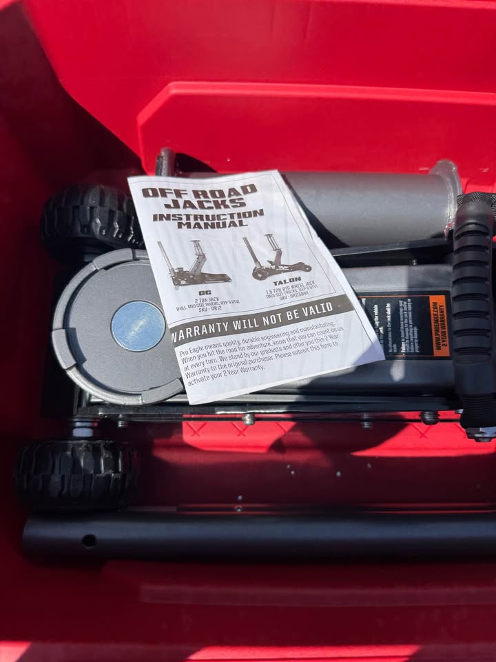Pro Eagle 1.5 TON BIG WHEEL OFF ROAD JACK - "TALON" - New without Box in San Leandro, CA (photo 2) — photo 2