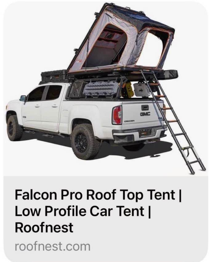 Roofnest Falcon Pro Hard Shell Rooftop Tent – $2500- Trades Welcome in San Mateo, CA (photo 2) — photo 2