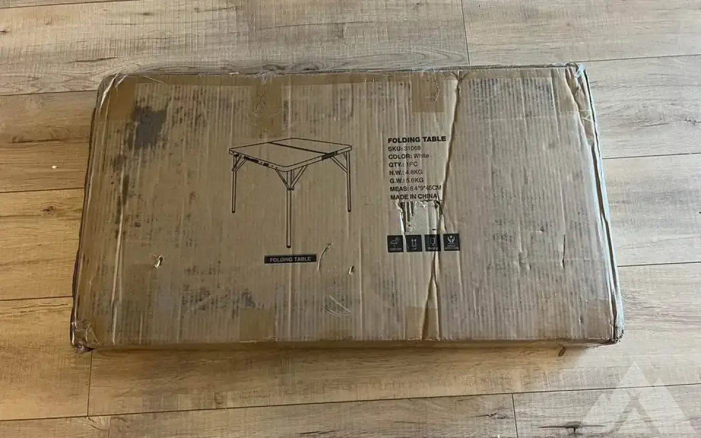 32” Square Folding Camping Table — new camp furniture for sale (photo 2) — photo 2