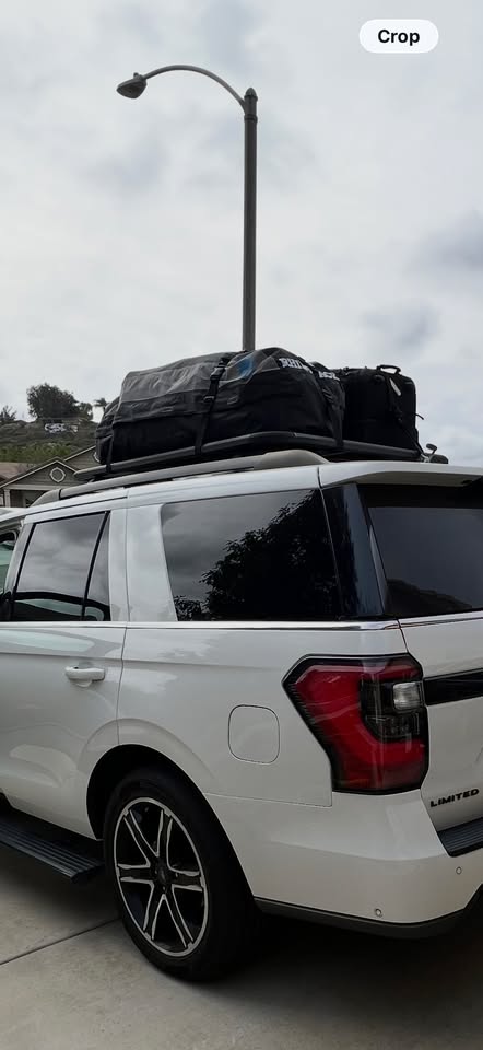 Rhino Rack Pioneer platform, Vortex rails, 200L bag — photo 3