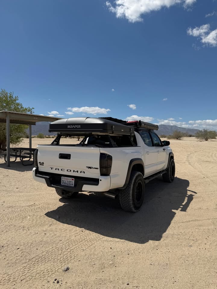 iKamper 3.0 Rooftop Tent with adjustable truck bed rack in Poway, CA (photo 3) — photo 3