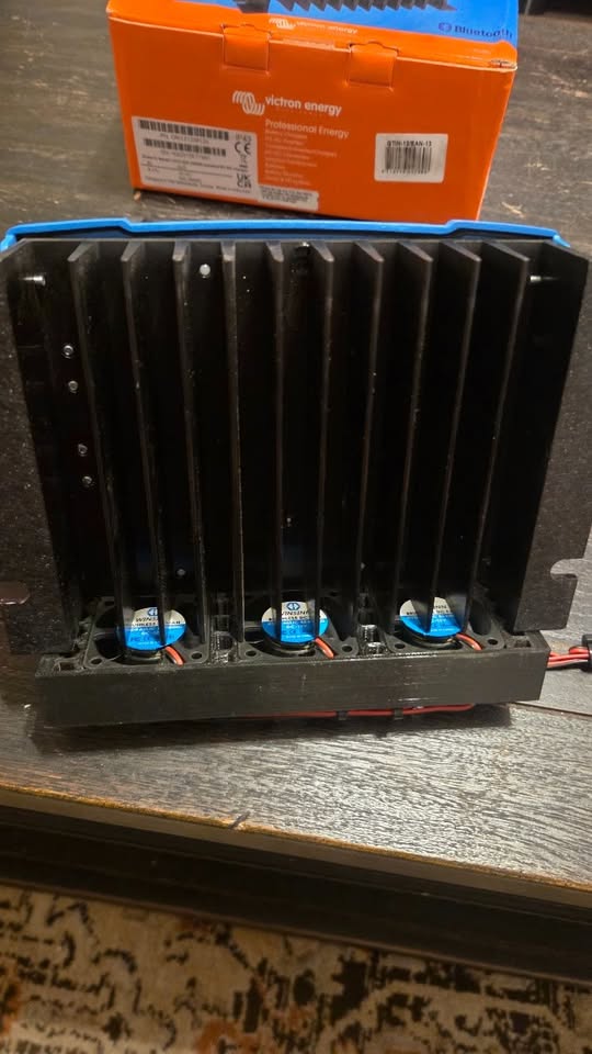 Victron Energy Orion-Tr Smart Isolated DC-DC Charger 12/12-30A WITH 3D printed fan shroud in Colorado Springs, CO (photo 3) — photo 3