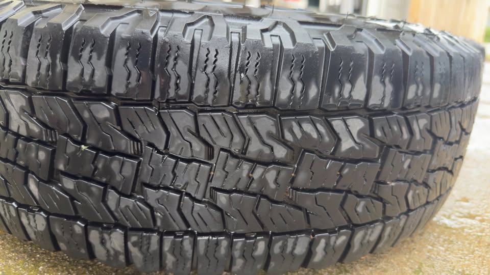 $550 OBO. Falken Wildpeak A/T Trail Tires + Steel Wheels Set of 4, 215/70R16 in Boise, ID (photo 6) — photo 6