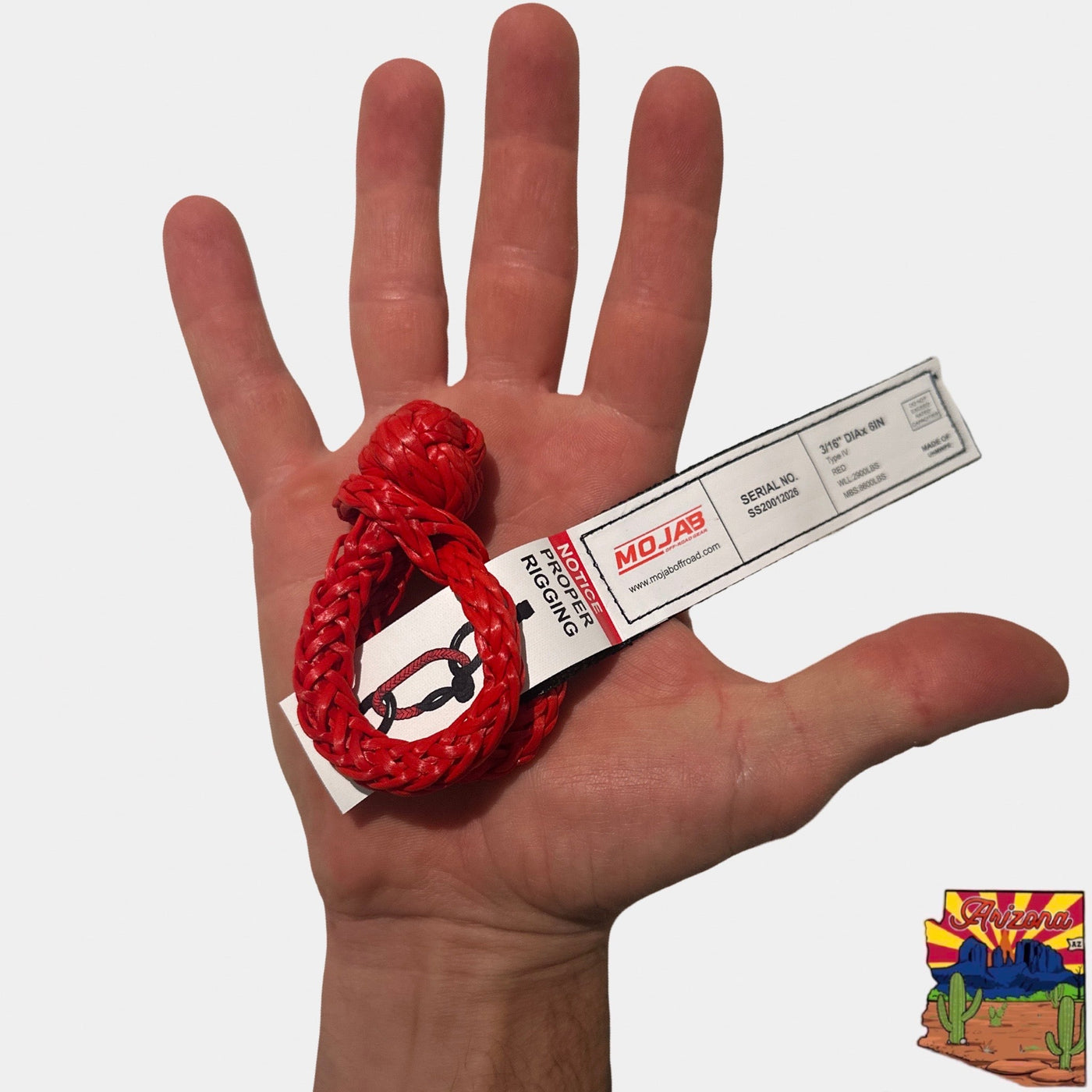 Micro Soft Shackle 3/16'' x 6'' – Keychain & Recovery (Lifetime Warranty) — photo 4