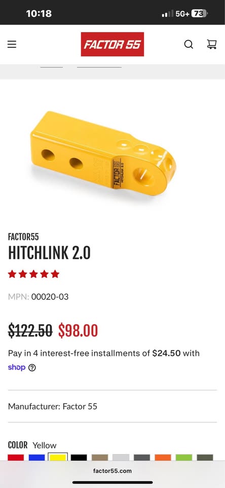 Factor 55 hitch link 2.0 and flatlink expert in Fullerton, CA (photo 4) — photo 4