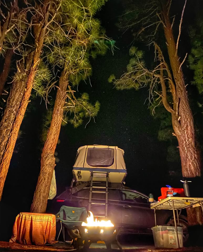 Rooftop car tent-Tepui-Thule Lowpro 3- with custom bedsheets and boot bag in Santa Cruz, CA (photo 4) — photo 4