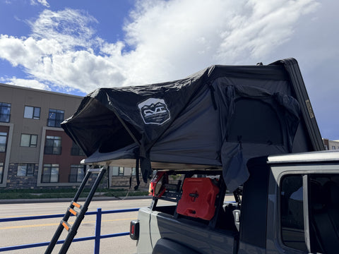 CVT Mt Washington Hardshell Rooftop Tent — Skylight, Ladder & Mattress