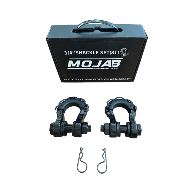 3/4” Forged Steel D-shackle set (8T) (LIFE TIME WARRANTY*) — photo 3