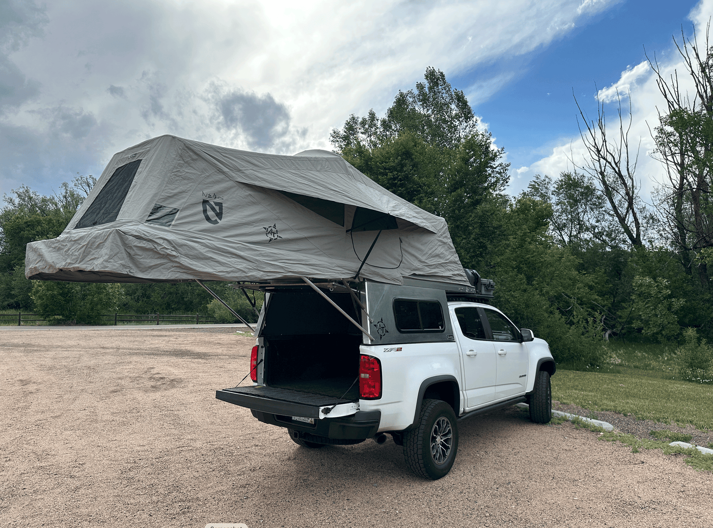 2020 AT Overland Habitat Camper — Rear profile — photo 6