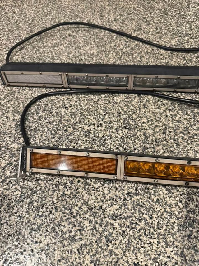 Diode Dynamics LED light bar 30” 42” white amber combo — photo 3