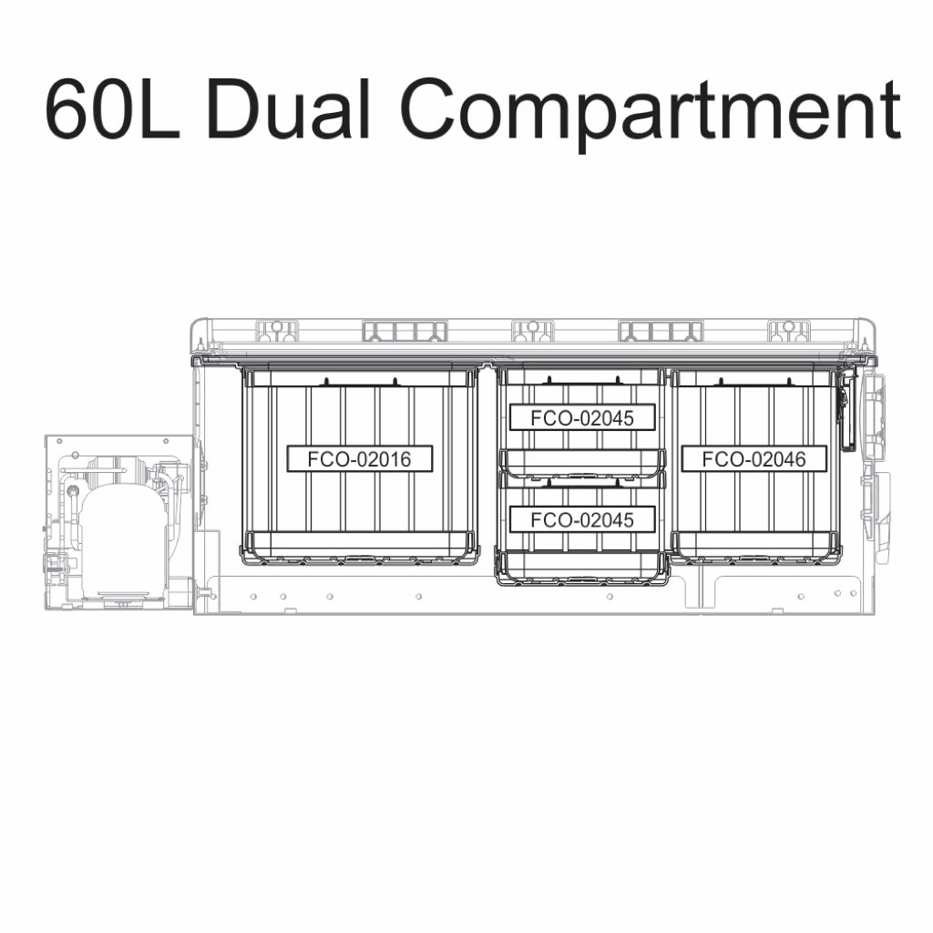 60L Dual-Zone Drawer Refrigerator & Freezer — Equipt Expedition Outfitters (photo 10)