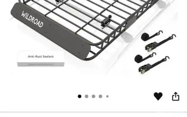 64” wildroad roof basket combo — photo 3
