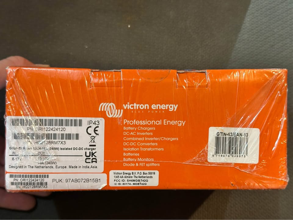 Victron Orion-Tr Smart 12/24-10A Isolated DC-DC Charger (Factory Sealed) in Silverdale, WA (photo 6) — photo 6