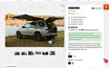 7' Kammock Crosswing Car Awning and Accessories