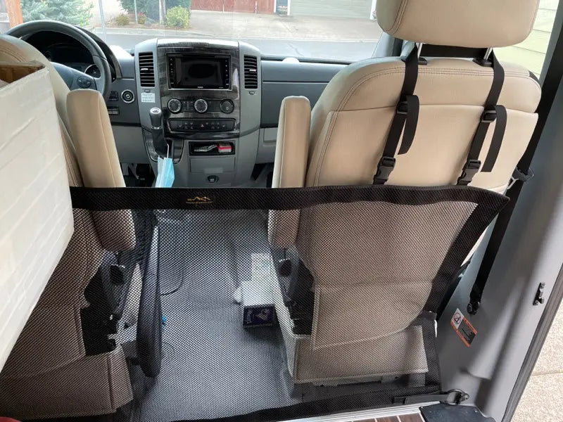 Sprinter Van Mesh Dog Barrier — Overland Gear Guy