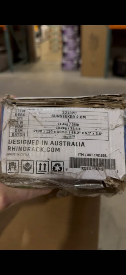 Rhino Rack Sunseeker 2.0m Awning - 32132C 86.2”x5.1”x3.5” - Brand New - MSG US in Spokane Valley, WA (photo 2)
