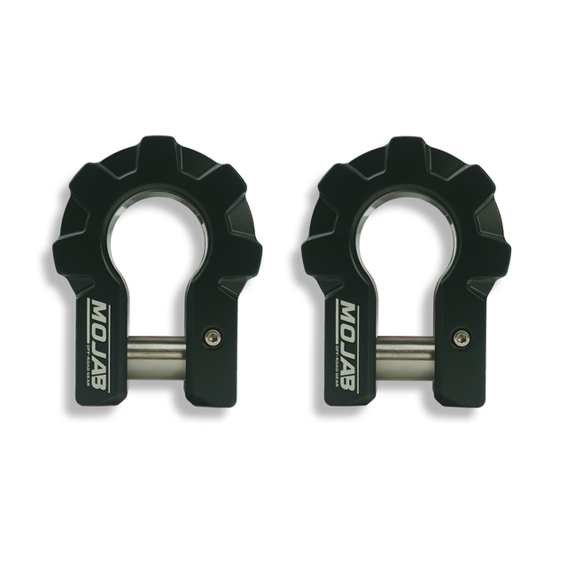 3/4'' Extreme duty Aluminum D-Shackle set (9T)-Ceramic coated (LIFETIME WARRANTY*) — photo 3