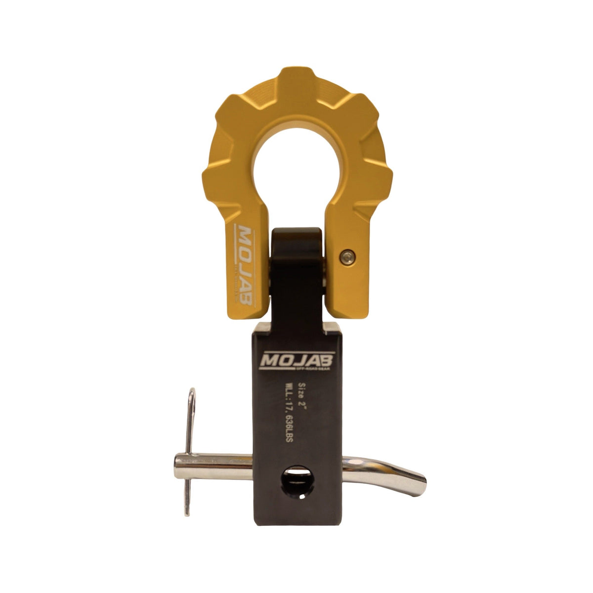 2'' Aluminum Hitch Receiver with Aluminum D-Shackle 9T-Ceramic coated (Lifetime Warranty) — photo 12