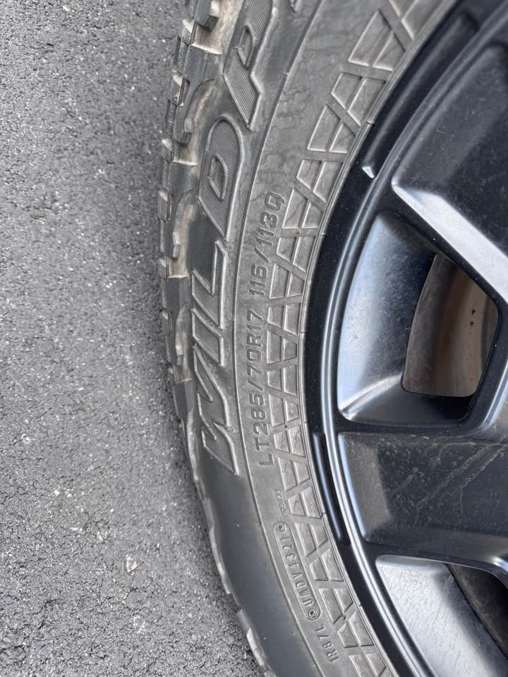 Four Jeep Rims with tires in Tucson, AZ (photo 6)