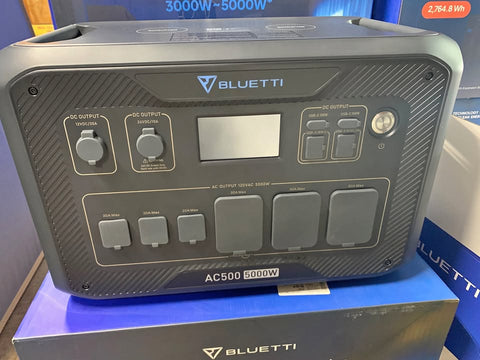 Like New Bluetti AC500 Portable Power Station (needs expansion battery to function)